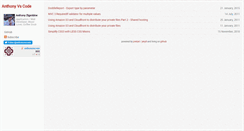 Desktop Screenshot of anthonyvscode.com